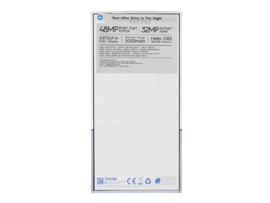 Смартфон Tecno Camon 19 Neo 6/128Gb Eco Black
